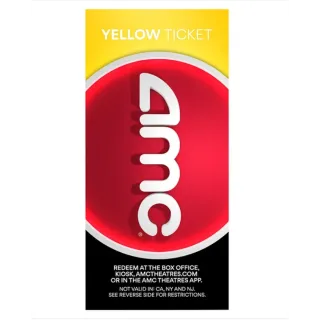 1 AMC Yellow Ticket