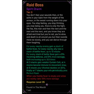 Raid Boss | SPIRIT CHARM - VV: ULTIMATUM| ROBLOX