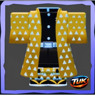 THUNDER HAORI FIT (ZENITSU) - GPO | GRAND PIECE ONLINE