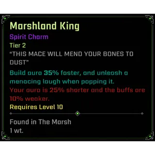 Marshland King | SPIRIT CHARM - VV: ULTIMATUM| ROBLOX