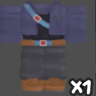 Future Swordman Costume (Trunks) - GPO | GRAND PIECE ONLINE