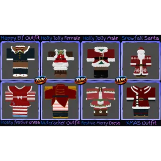 A Christmas outfit of your choice! | GPO - GRAND PIECE ONLINE