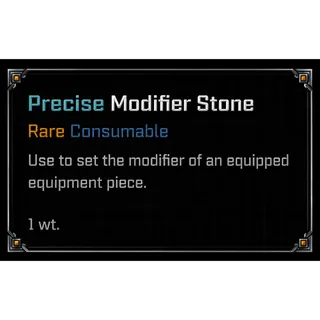 5x Precise Modifier Stone | CONSUMABLE - VV: ULTIMATUM| ROBLOX