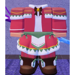 Festive Merry Dress Fit - GPO | GRAND PIECE ONLINE