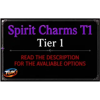 TIER 1 SPIRIT CHARM's OF YOUR CHOICE | READ DESCRIPTION FOR THE OPTIONS - VV: ULTIMATUM| ROBLOX