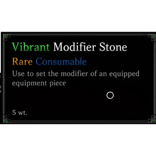 5x Vibrant Modifier Stone | CONSUMABLE - VV: ULTIMATUM| ROBLOX