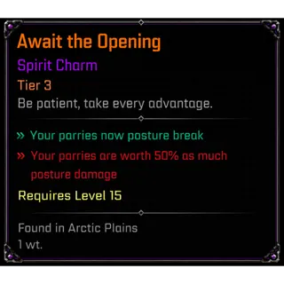 Await the Opening | SPIRIT CHARM - VV: ULTIMATUM| ROBLOX