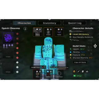 LEVEL MAX (100) Quincy Ascension 1 account | VV: ULTIMATUM | more in desc