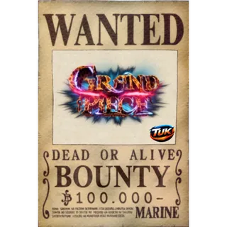 100K BOUNTY - GPO | GRAND PIECE ONLINE