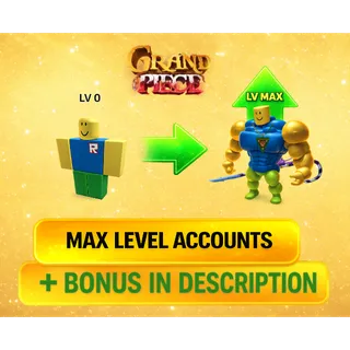 GPO-GRAND PIECE ONLINE | LVL MAX ACCOUNT (675) | RACE: FISHMAN | HANDLEVELED: no scripts to level up