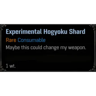 Experimental Hogyoku Shard | Weapon Reroll | CONSUMABLE - VV: ULTIMATUM | ROBLOX