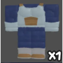Ape Prince Costume (VEGETA) - GPO | GRAND PIECE ONLINE