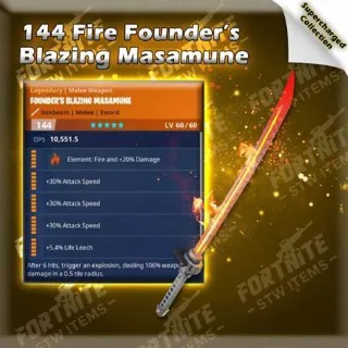 5 144 founder's blazing masamune's