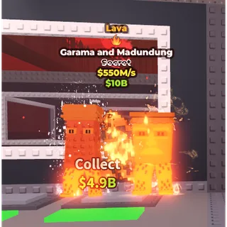 GAMARA AND MADUNDUNG | LAVA + FIRE TRAIT | 550M/S | (G24)