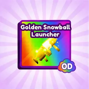 Golden Snowball Launcher