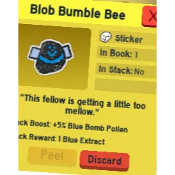 blob bumble bee | bee swarm simulator