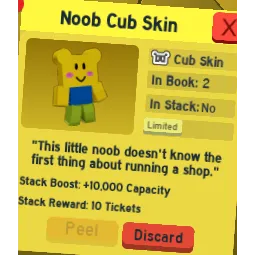 NOOB CUB | BEE SWARM SIMULATOR