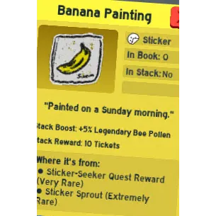 banana painting | bee swarm simulator