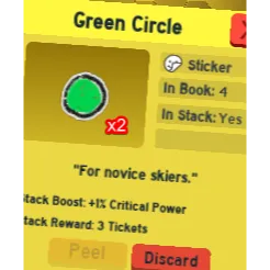 x2 green circle | bee swarm simulator