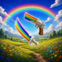 Rainbow Set | Rainbow , Rainbow Gun | Murder Mystery 2