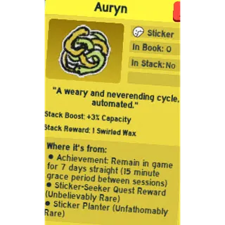 auryn | bee swarm simulator