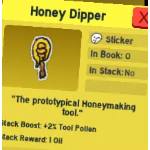 honey dipper | bee swarm simulator