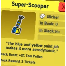 super-scooper | bee swarm simulator