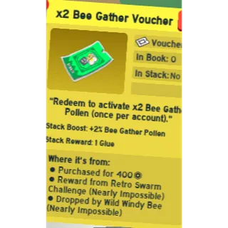 bee gather voucher | bee swarm sim