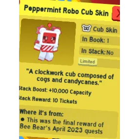 peppermint cub | bee swarm simulator