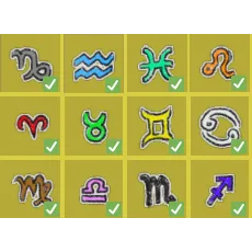 all 12 star signs bundle | bee swarm simulator