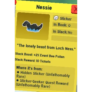 NESSIE | BEE SWARM SIMULATOR