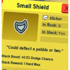 small shield | bee swarm simulator