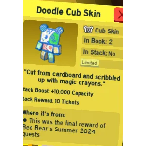 doodle cub | bee swarm simulator