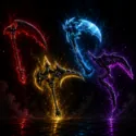scythe set | icewing + batwing + elderwood scythe + hallowscythe | Murder Mystery 2