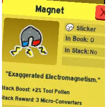 magnet | bee swarm simulator