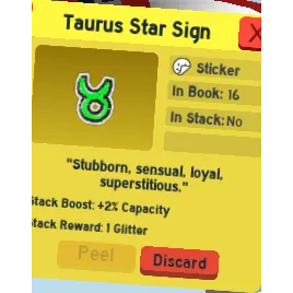 taurus star sign | bee swarm simulator