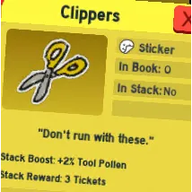 clippers | bee swarm simulator