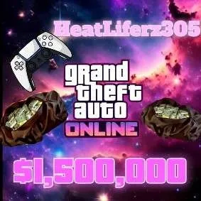 GTA V MONEY PS5 $1,500,000