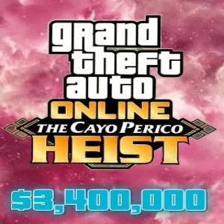 GTA V CAYO PERICO $3,400,000