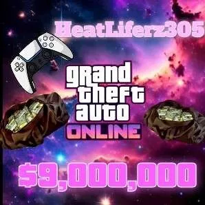 GTA V MONEY PS5 $9,000,000