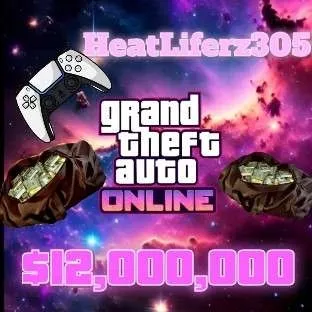 GTA V PS5 MONEY $12,000,000