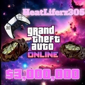 GTA V MONEY PS4 $3,000,000