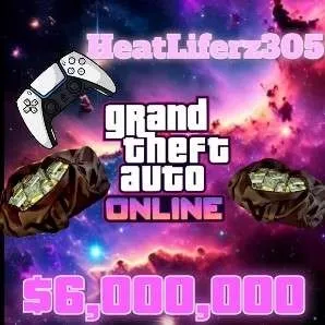 GTA V MONEY PS5 $6,000,000