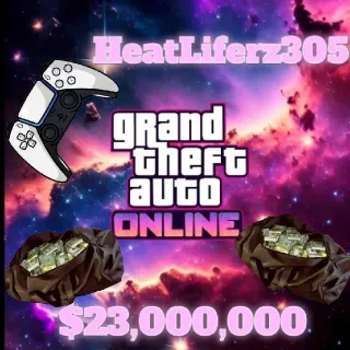 GTA V PS4 MONEY $23.000.000