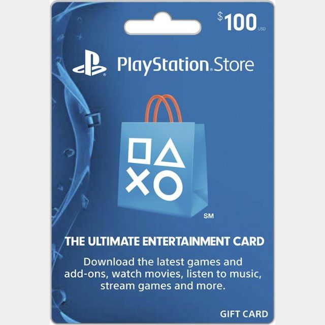 $100.00 PlayStation Store (100$*1) - PlayStation Store Gift Cards ...