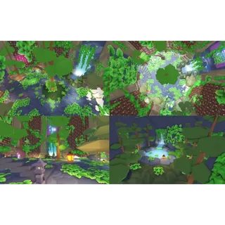 Forest Library Glitch Build