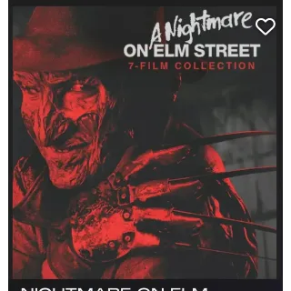 Nightmare on elm street 7 movie collection 4K