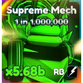 (5.6B Clicks) RB ELETRIC SUPREME MECH| TAP SIMULATOR