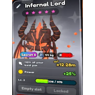 (1 IN 2.000.000) INFERNAL LORD | TAP SIMULATOR REBORN