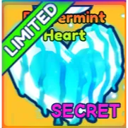 SHINY PEPPERMINT HEART | BGSI